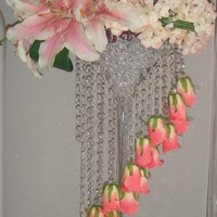 Наш свадебный декор мартинок для свадьбы в персиковом цвете