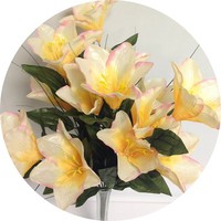 Букет лилий арт. 1401; h=52 см; 14 веток; 14 цветков;  цвет розовый Цена 250.00 руб