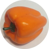 Перец болгарский оранжевый арт. 7462; 9 см Цена 350.00 руб