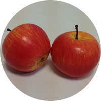 яблоко красное арт. 7457; d=5.0 см Цена 250.00 руб