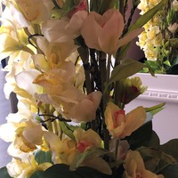 элемент композиции с орхидеями