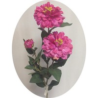Циния арт. С-1-049; h=80 см; цвет розовый Цена 220.00 руб