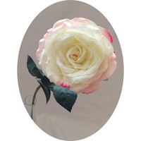 Роза арт. 1437; h=80 см; цвет - молочный Цена 250.00 руб