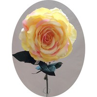 Роза арт. 1437; h=80 см; цвет - желтый Цена 250.00 руб