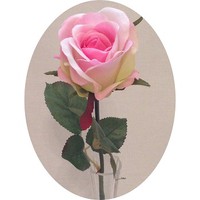 Роза арт. 7496; h=49 см; цвет - розовый Цена 195.00 руб